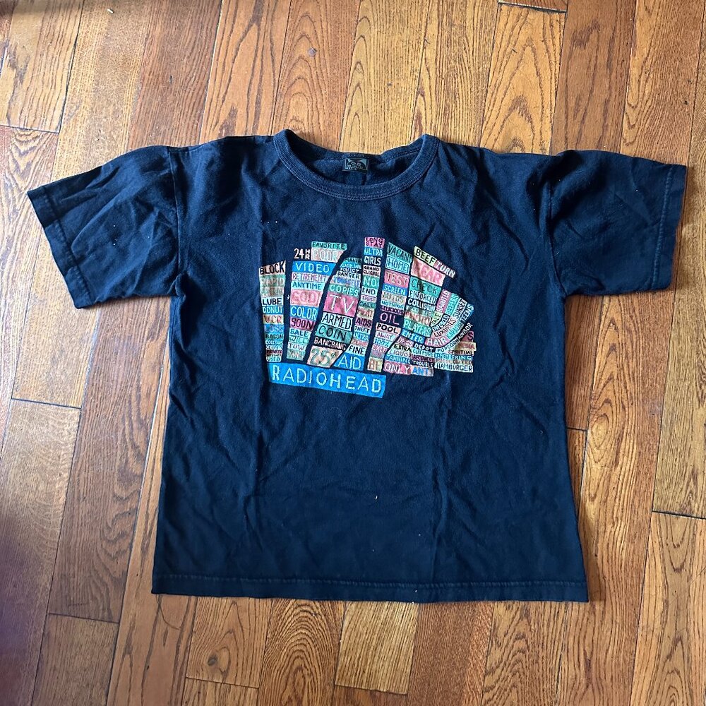 Vintage Radiohead Hail to the Thief T-Shirt ~ Sz M